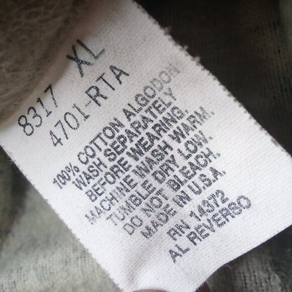 Vintage Five Brother Realtree Camouflage Flannel Button Shirt - Picture 4 of 5